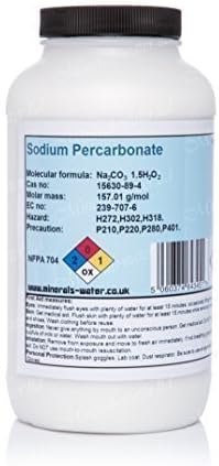 500g Sodium Percarbonate High Grade Pure Oxygen Cleaner Make Sure To Checkout With Minerals Water To Get What S On The Picture Amazon Co Uk Grocery