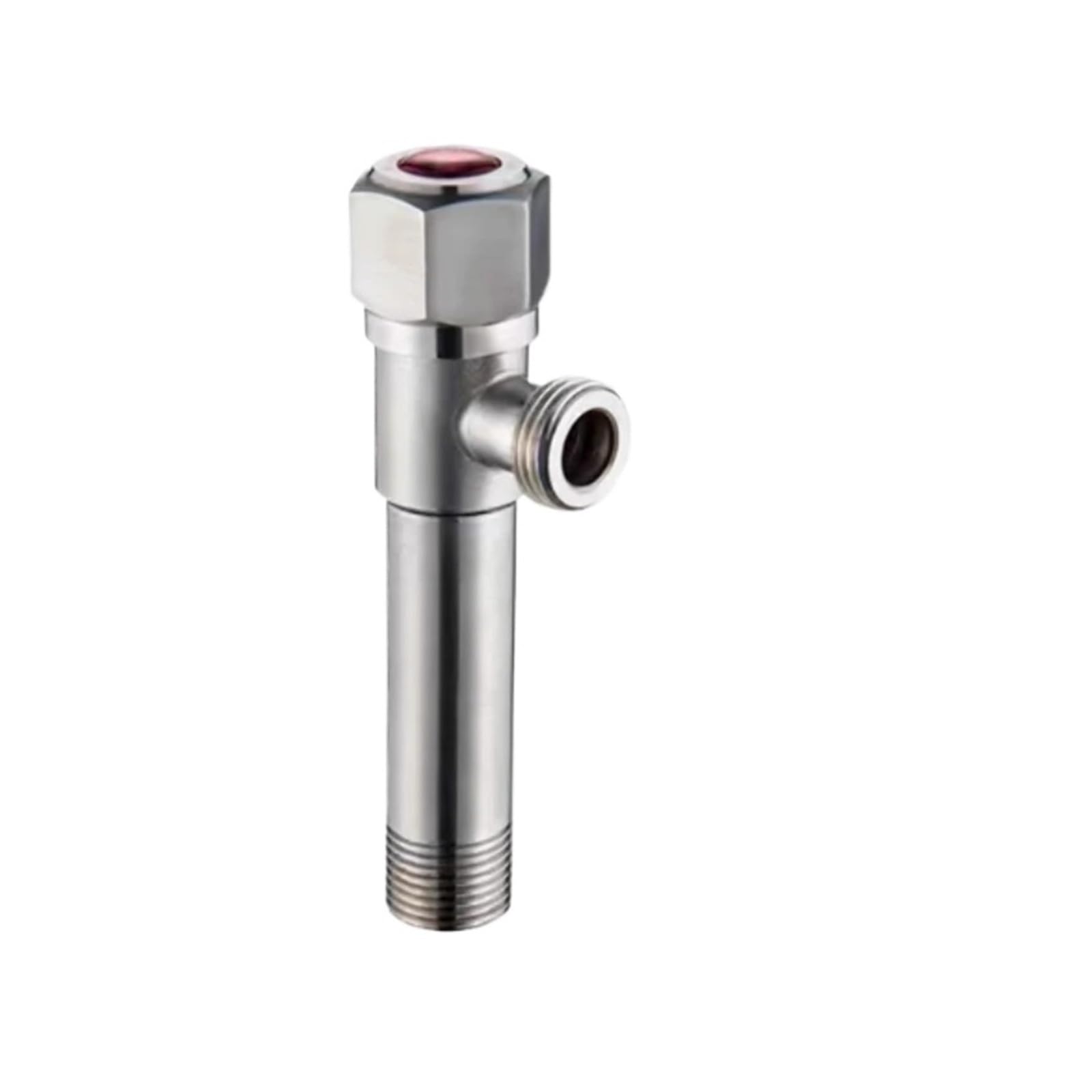 Bvhisehp Aaa1 304 Stainless Steel One In Two Out Water Inlet Valve G1/2 Universal Angle Household Bathroom Pipe Fittings(Aaa1)