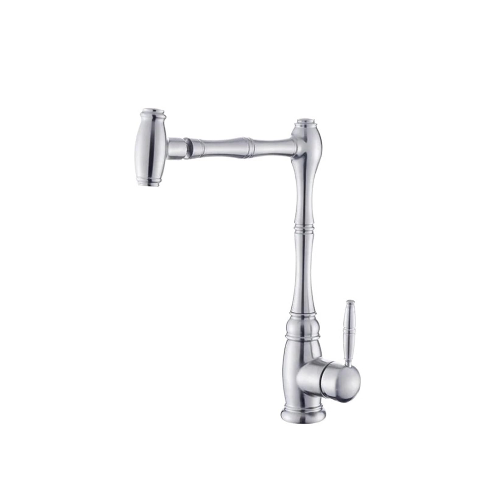 Robinet évier cuisine rotatif 720° en inox SUS304 pour vaisselle et grand nettoyage