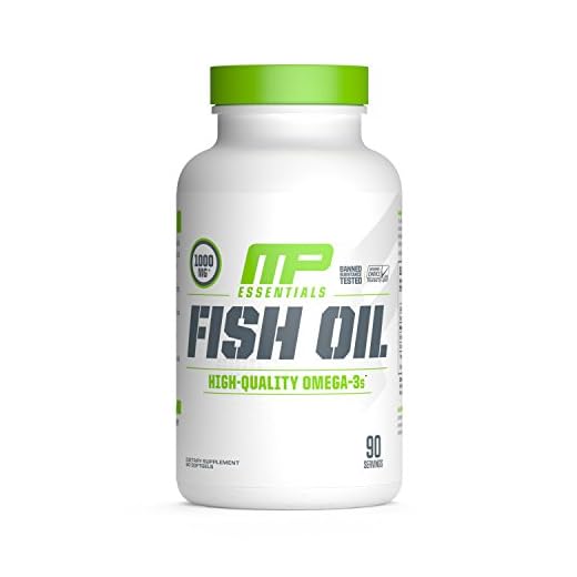 Muscle Pharm Fish Oil Supplement, 90 Count