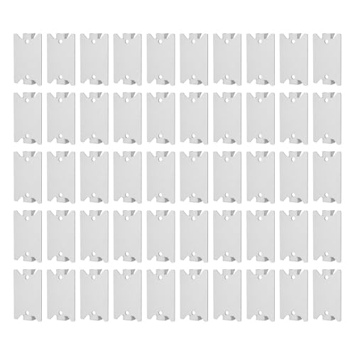 Clous en acier robuste pour installation facile de protections avec dents