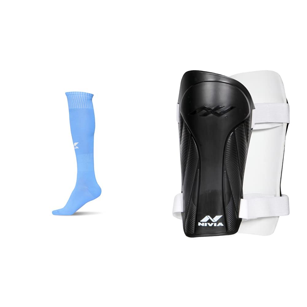 Nivia Plain Encounter Stockings (L, Royal Blue) Vortex Shin Guard (L) (B08ZN4W79S) Amazon Price History, Amazon Price Tracker