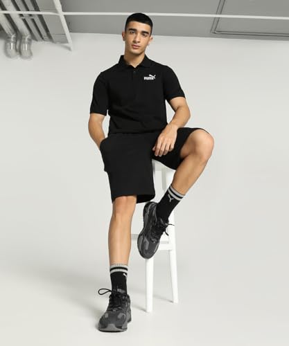 Image of Puma Men Cotton Solid Regular Fit T-Shirt