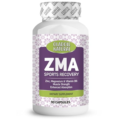 Oladole Natural ZMA Sports Recovery Supplement 90 Capsules