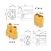 chenyang XT60 to XT30 Adapter,XT60 Male to XT30 Female Bidirectional Charging Conversion Adapter for Aircraft Model/Car Model/Remote Control Toy/Battery Charger
