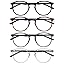 4-pack Black / Brown / Grey / Clear
