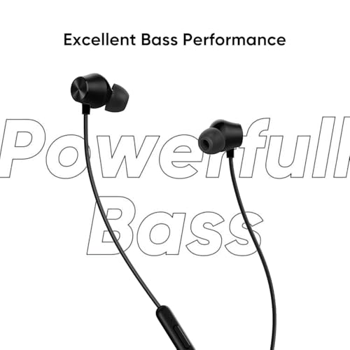 Image of Lynaczz Original Earphones Buds 2 Neo Compatible with Realme 2, Oppo, Vivo, Samsung, Oneplus with 3.5mm Audio Jack Built-in Mic