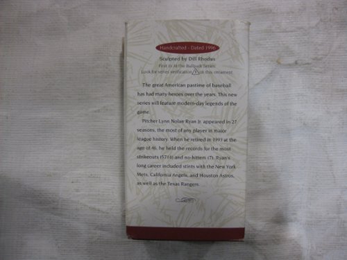 Nolan Ryan Collector's Series Hallmark Ornament