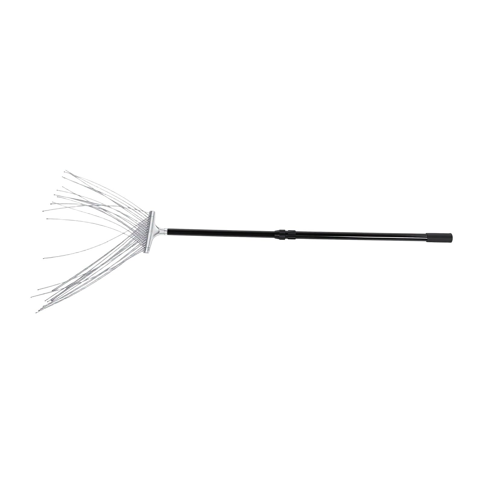 Generic Gaśnica Mop Teleskopowa Miotła z Drutu Stalowego z torbą do Przechowywania do Gaszenia Pożarów Lasów 130 Cm