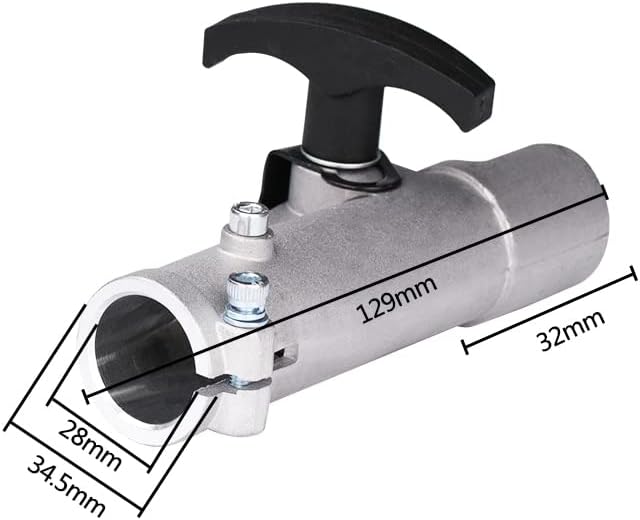 26mm/28mm Shaft Connector Joining Clamp,L Mower Brush Irrigation Hedge Trimmer Brush Cutter Accessories Garden Tools Replacement Parts (Color : 26mm)