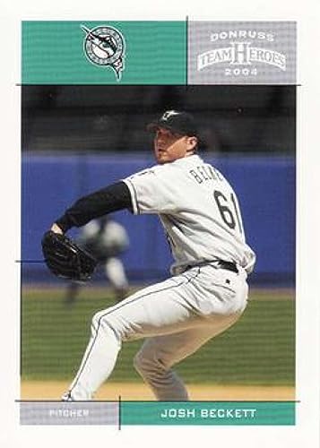 2004 Donruss Team Heroes #159 Josh Beckett Florida Marlins MLB Baseball Card NM-MT