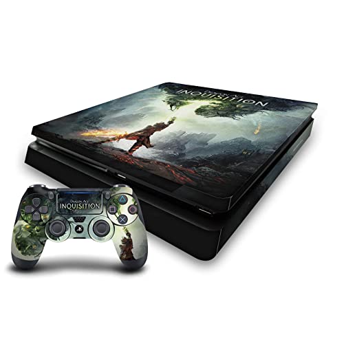 Skin PS4 Slim Dragon Age pour protéger votre console des rayures de salon
