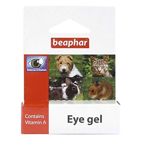 SIPW Beaphar Eye Gel Soothes Irritation Cleans Eyes Cats Dogs Rabbit Hamster Gerbil … (Eye Gel 5ml) Cover