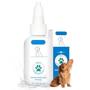 Zjcangliu 60ml Ohrreiniger für Hunde 7615