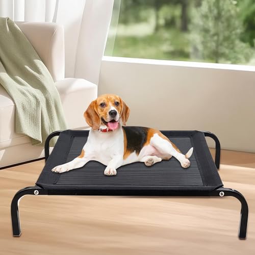 Lit de chien surélevé avec mesh de refroidissement respirant pour chiot