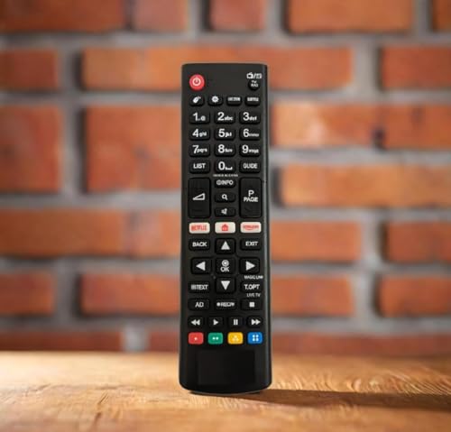 Sold by Amazon Tech Remote Compatible with Lg Smart Tv Remote Universal Suitable for LED OLED LCD UHD Plasma Android Television (Black)