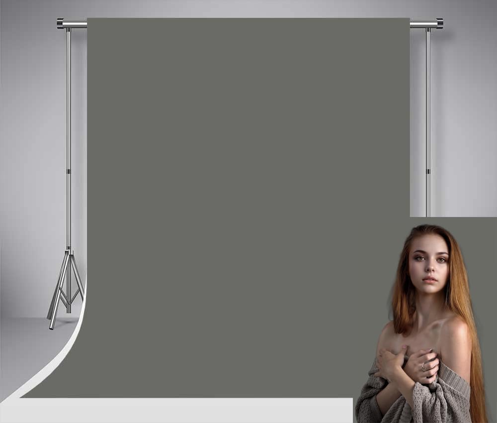 Sfondo Fotografia Kate 1.5x2.2m - Grigio Astratto, Retrò, Per Studio Fotografico - Foto 4