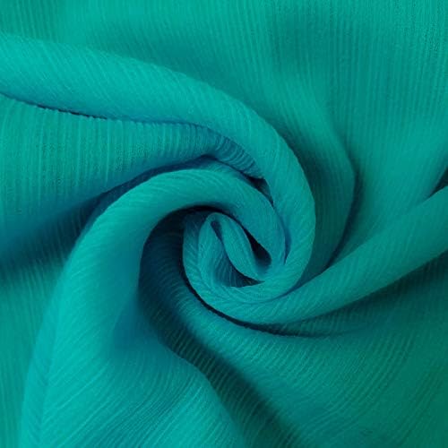 Aqua Sollel Fabric by The Yard