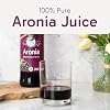 Aronia Original Organic Aronia Berry Juice 23.7 Fl Oz - 100% Pure Chokeberry Juice, Not from Concentrate, Amber Glass Bottle - No Additives, Vegan & Non-GMO