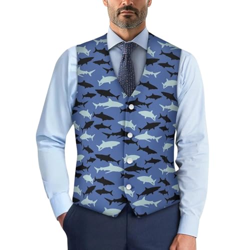 Men's Breasted Suit Vest Business Formal Slim Fit Dress Casual Waistcoat for Wedding Business Prom Size S-4XL