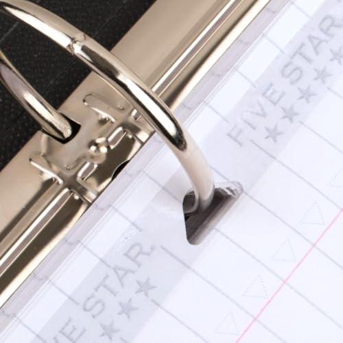 Five Star Papel de folha solta + aplicativo de estudo, papel para caderno, papel pautado largo, refo