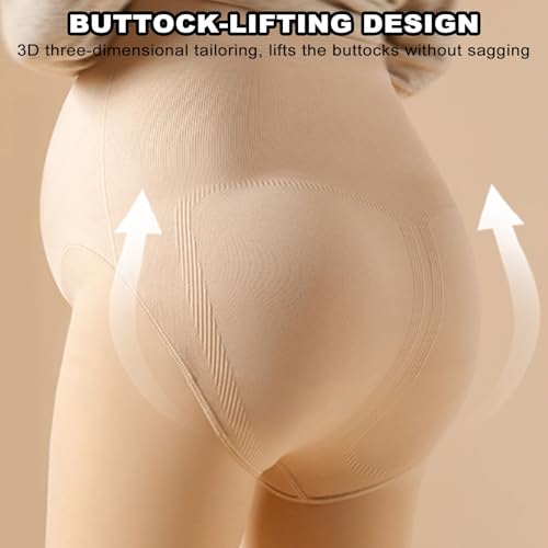 Collants de maternité transparents doublés polaire pour hiver