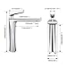 JOMOLA Vessel Sink Faucet Bathroom Single Handle Lavatory Vanity Sink Faucets One Hole Deck Mount Basin Mixer Tap Brass Chrome Tall