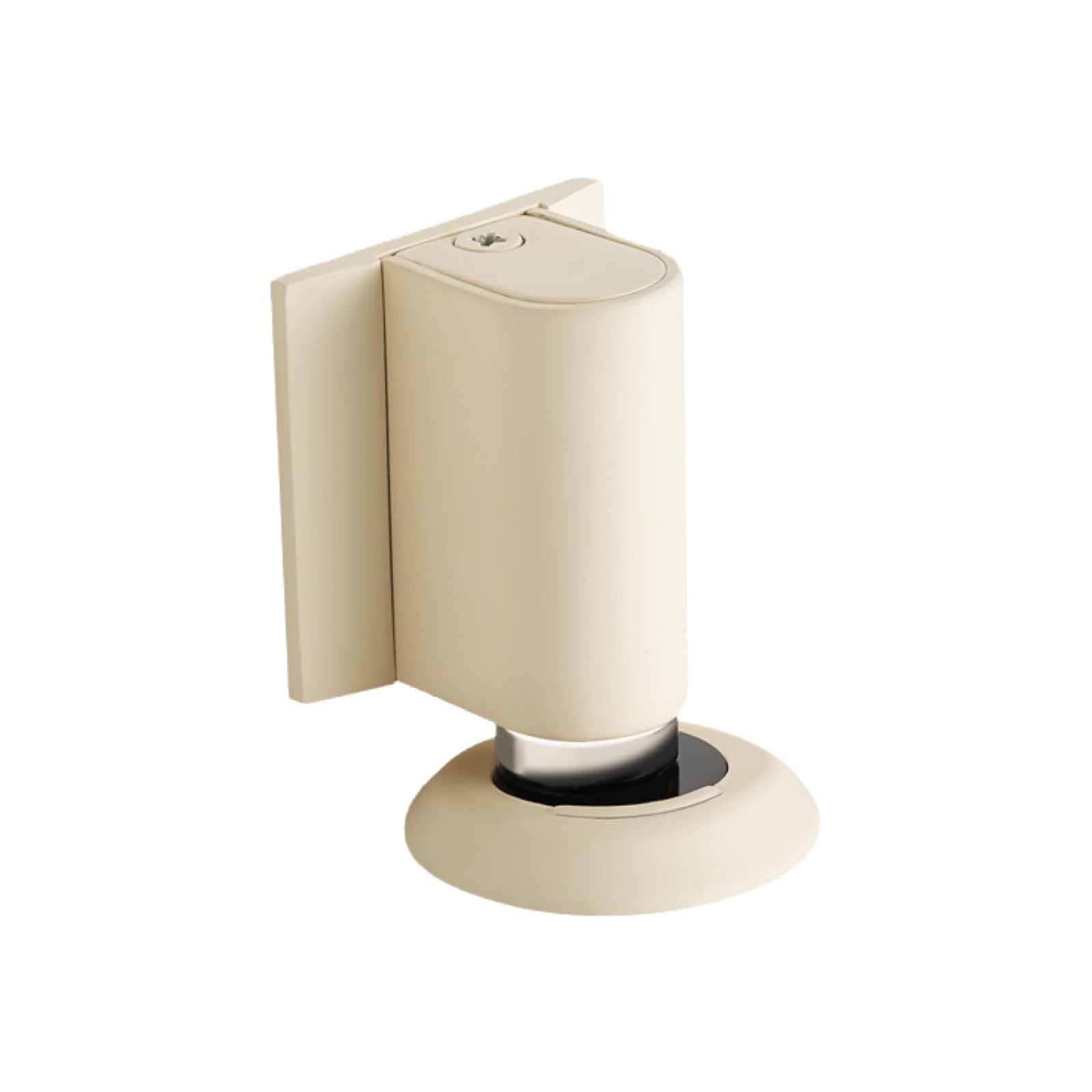 Tsophreniq White Strong Door Stoppers Adjustable Concealed Door Stop Anticollision Doors Holder Accessories Strong Magnetics Stoppers Adjustable Stop