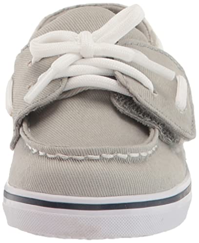 Sperry Baby Intrepid Crib Jr Boat Shoe, Grey, 4 Us Unisex Infant #TOP1