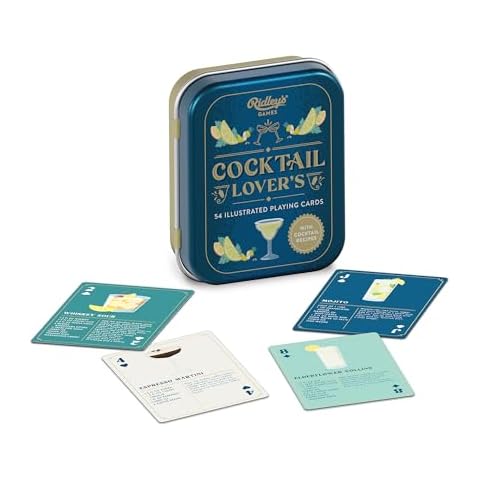 Ridley’s Cocktail Lover’s Playing Cards Set Cover