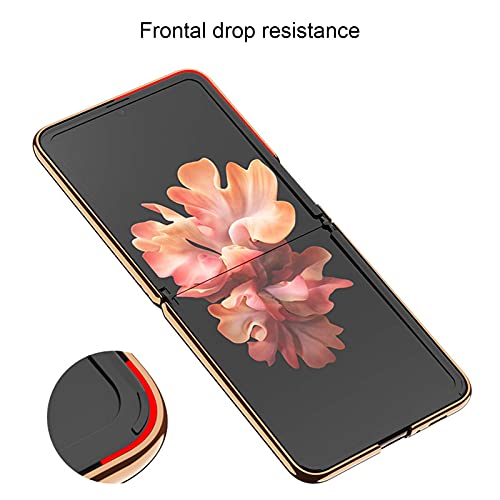 Capa de telefone para Samsung Galaxy Z Flip 3 Capa - Ultra-fina transparente Hard PC Slim Anti-arran