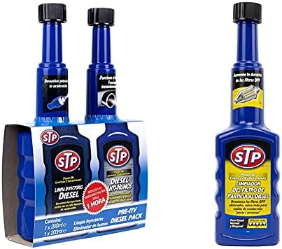 STP Zstp05 Pack Pre-Itv Diésel Antihumos, 200 Ml + St66200Es Limp...