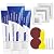 SEISSO Drywall Repair Kit, Spackle Wall Caulk Fillers, 3 Pcs Wall Mending Agent and 4 Pcs Wall Patch, Wall Repair Paste Plaster for Wall Cracks, Graffiti, Whitewall Hole Filler with Scraper, Sandpaper