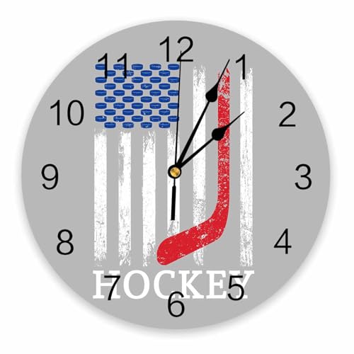 Reloj de Pared Redondo de PVC YOKOU 9.8 pulgadas miniatura 1