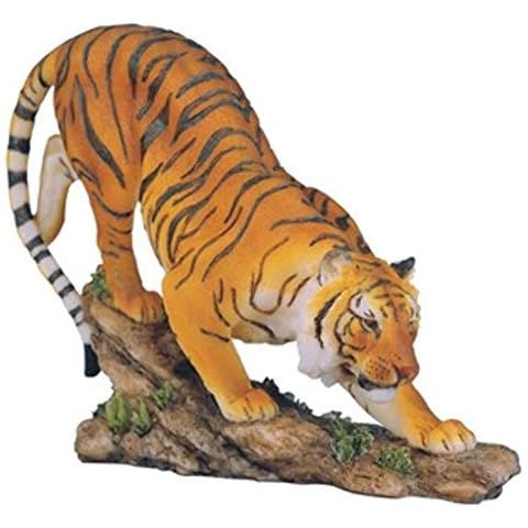 StealStreet SS-G-19711 Bengal Tiger Collectible Wild Cat Animal Decoration Figurine Statue Cover