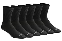 Comfort Length Black Solid (6 Pairs)