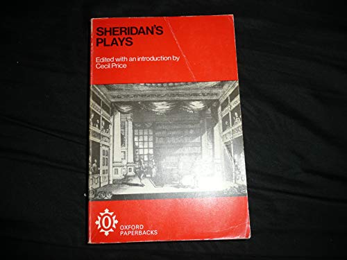 Plays (Oxford Standard Authors) 0192811584 Book Cover
