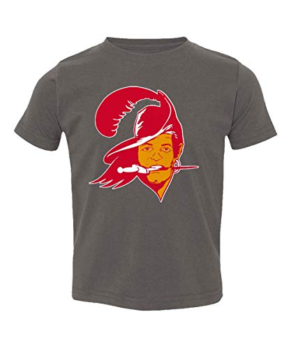 Gronkowski Tampa Old School Logo Face Little Kids Girls Boys Toddler T-Shirt