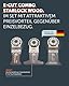 Fein E-Cut Combo Starlock Wood Tauchsägeblätter (3 teiliges Set, für Sägearbeiten in Holzwerkstoffen, Aufnahme Starlock) 35222967080