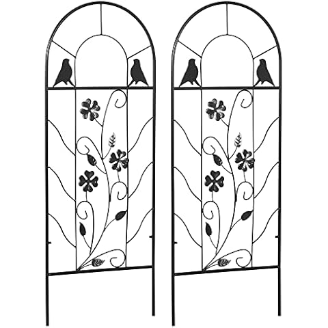 Outsunny Treillis de Jardin Métal Cover