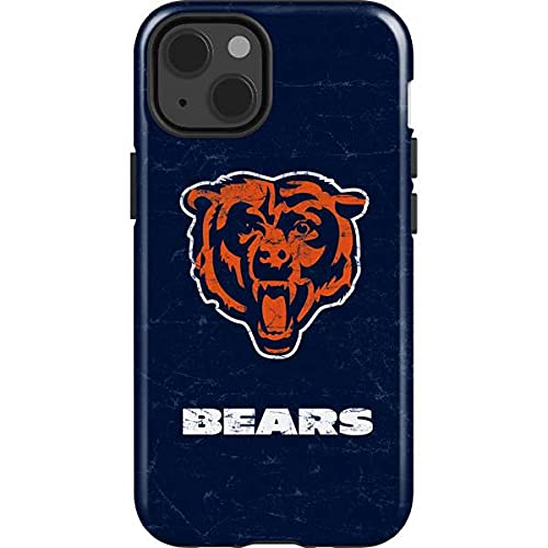 Skinit Impact Phone Case Compatible with iPhone 13 - Officially Licensed NFL Chicago Bears - Alternate Distressed Design