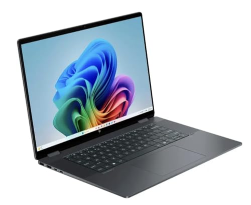 Image of HP OmniBook X Flip 2-in-1 AI Powered 2-in-1 Laptop 16.0 inch Touchscreen IPS WUXGA Display (Intel Ultra 7-256V, 16GB LPDDR5X, 8TB PCIe SSD, Backlit KB, Thunderbolt 4, Win 11 Pro) w /Premium Backpack