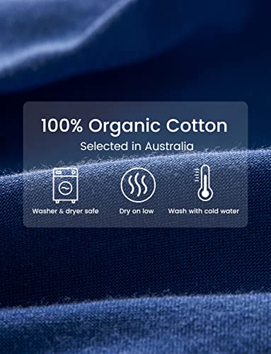 Totaha Gentle Weighted Sleep Sack Baby, Baby Wearable Blanket 0-24 Month 100% Organic Cotton, Upgrade 2-Way Safe Zipper #TOP5