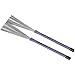 Cajon Drum Brush Retractable Wire Cajon Brush, Telescopic Steel Wire Fan Structure Purple Grip Single Piece, Percussion Rhythm Control Tool for Cajon Acoustic Performance Practice Use