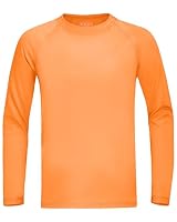 WISMBOX Kinder Jungen UV Shirt, UPF 50+ Langarm Schwimmshirt Badeshirt, Schnelltrocknend Rashguard für Schwimmen Wassersport