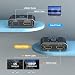VEDINDUST HDMI Splitter Extend 4K@60Hz zu Dual HDMI Adapter Support Mirror oder Extend kompatibel mit Windows XP/7/8/10/11 und macOS geeignet für Monitore Fernseher Projektoren