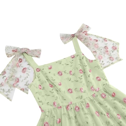 Image of Women's Tie Strap Tulle Prom Dresses Sweetheart Flower Embroidery Dress Short Formal Party Mini Homecoming Dresses