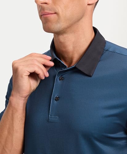 Image of Men's Golf Polo Shirts Dry Fit Performance Moisture Wicking Casual Print Golf Shirts for Men Breathable