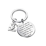 TGBJE Class of 2021 Graduation Gift You’re Off to Great Places Keychain Dr. Seuss Mountain Quote...