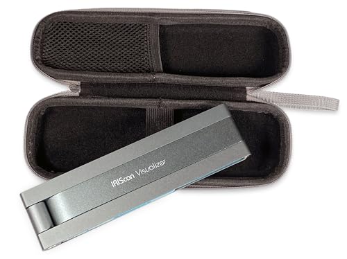 IRIScan Visualizer v7 Scanner Vertical Webcam 4K Bureau Numérique Sacoche Rigide